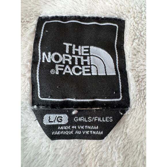 Girl's North Face Osito Fleece Full Zip.  Size Large - Picture 3 of 4